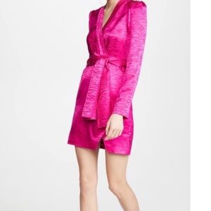 NWT SALONI Hot Pink Bibi Dress Size 8